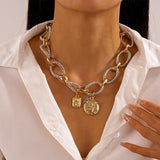 Vintage | Collar Azul Oscuro