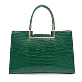 Conjunto de bolso y billetera de cuero