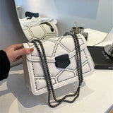 Bolso de hombro elegante – Moda de cuero PU