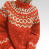 GRACIELA | Suéter de Cuello Alto Jacquard