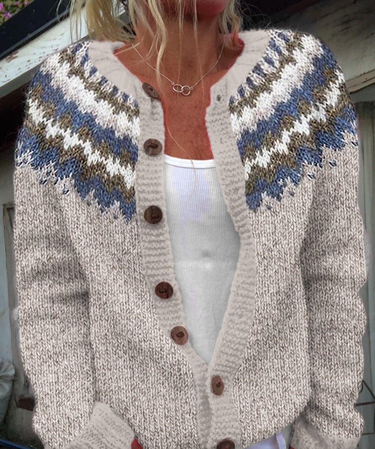 Mónica | Cárdigan color crema