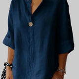 Kamila | Blusa Holgada con Escote en V