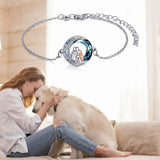 Yaretzi | Pulsera ajustable con encanto de perro
