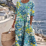 Flora | Suave vestido midi floral