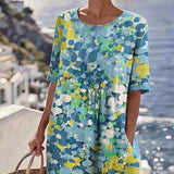 Flora | Suave vestido midi floral