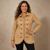 Julieta | Chaqueta de punto con volantes