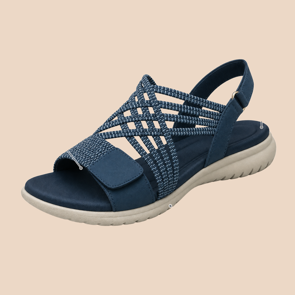 Levila | Sandalias cómodas con correa ajustable
