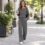 Micaela | Conjunto de punto con pantalón de cordón