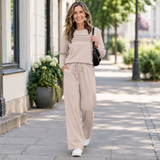 Micaela | Conjunto de punto con pantalón de cordón