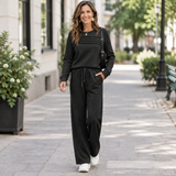 Micaela | Conjunto de punto con pantalón de cordón
