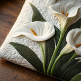 Jimena | Bolso de mano acolchado con flores