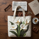 Jimena | Bolso de mano acolchado con flores