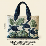 Sofía | Bolso acolchado con tortugas marinas