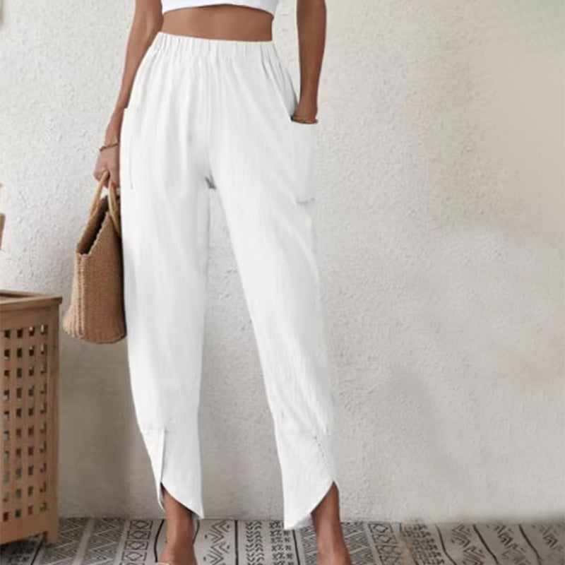 Lucía | Pantalón con efecto desgastado