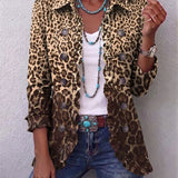 Margarita | Chaqueta de leopardo con volantes