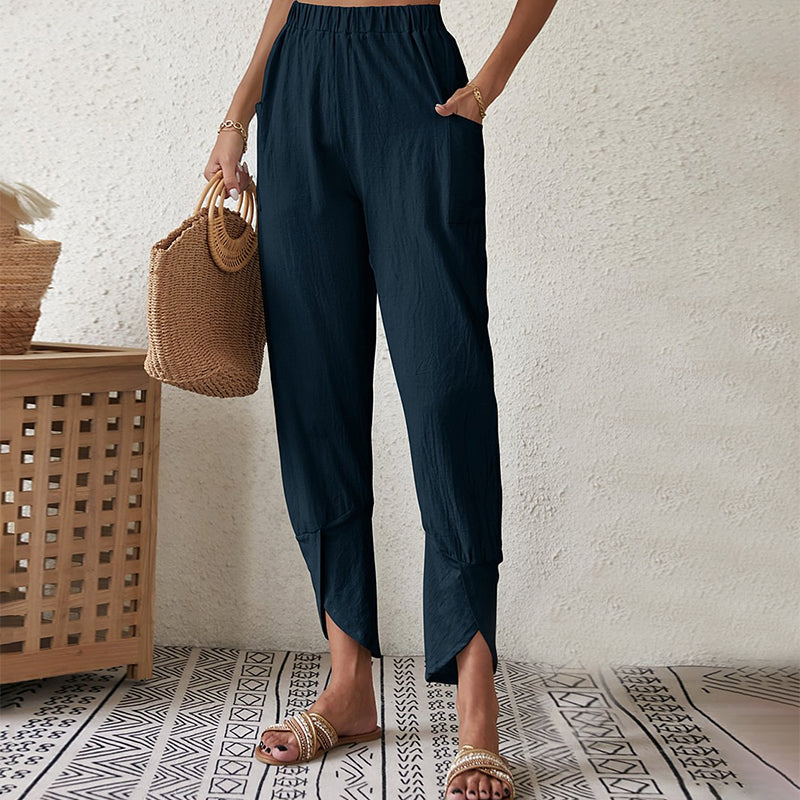 Lucía | Pantalón con efecto desgastado