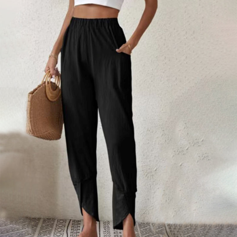 Lucía | Pantalón con efecto desgastado